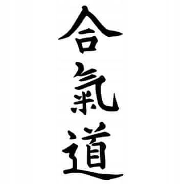 Termo Aikido aplikacija 13x5 semiš za kimono majico