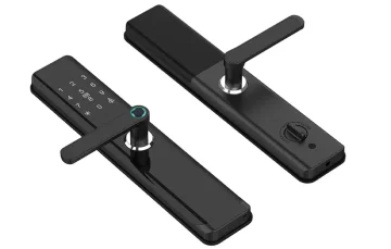 Sistem za nadzor dostopa, elektronska RFID kljuka, 13,56 MHz kartica, prstni odtis, geslo, elegantna pametna ključavnica SecureEntry-HL300