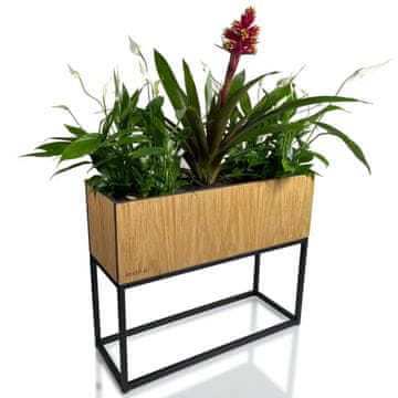 Flexistyle FIORINO hrastovo stojalo za rože v podstrešju 62x22x50 cm