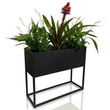 Flexistyle FIORINO kovinsko stojalo za rože v mansardi 62x22x50 cm