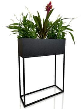 Flexistyle FIORINO kovinsko stojalo za rože v mansardi 62x22x80 cm