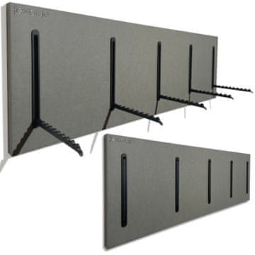 Flexistyle Siv obešalnik za oblačila 25x80cm za jakne