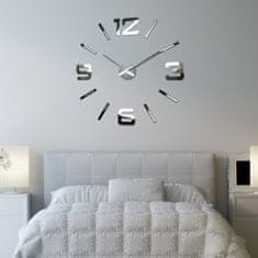 Flexistyle Velika samolepilna zrcalna ura 100-130 cm