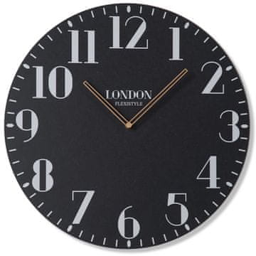 Flexistyle Velika londonska retro stenska ura 50 cm