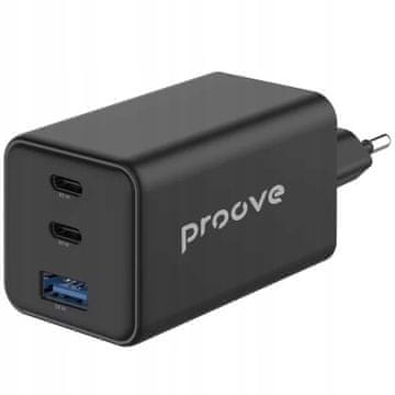 Proove Pocket GaN 65W bel polnilnik (2*Type-C + USB) Hitro omrežje