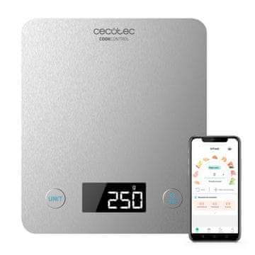 Cecotec Cook Control 10000 Povezana elektronska kuhinjska tehtnica S