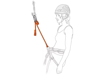 Petzl Nastavljiva vrvica Connect