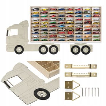 POLICA ZA AVTOMOBILE HOT WHEELS 80 m ZA AVTOMOBILE ZA FANTKE KAŠMIR