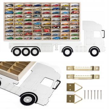 POLICA ZA AVTOMOBILE HOT WHEELS 80 MEST ZA AVTOMOBILE ORGANIZATOR TOVORNJAK