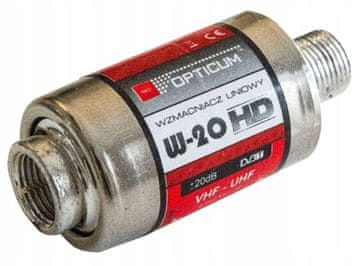 Opticum Antenski ojačevalnik W-20 20dB DVB-T 5-862 MHz