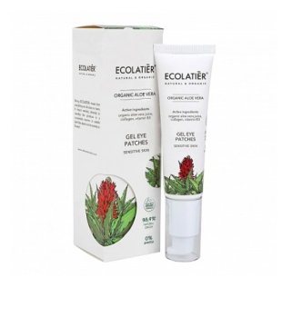 Ecolatier gelski obliži za oči z organsko alojo 30 ml