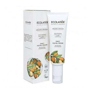 Ecolatier Dnevna revitalizirajoča in negovalna krema za obraz z organskim arganovim oljem 50 ml