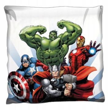 Carbotex Dekorativna blazina Avengers Marvel Licensed Hulk Iron Man Thor