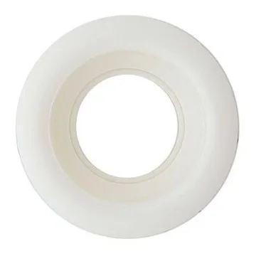 PVC prezračevalni tulec bele barve