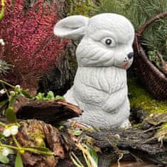 Vrtna figura "Ljubki zajček Bambi" - sladka dekoracija za vsak vrt