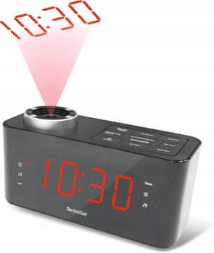 Technisat digiclock 3 FM radio z električnim napajanjem