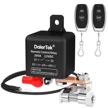 12V 250A odklopnik z daljinskim upravljalnikom