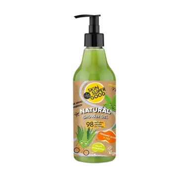 SKIN SUPER GOOD Naravni gel za prhanje z alojo 500 ml