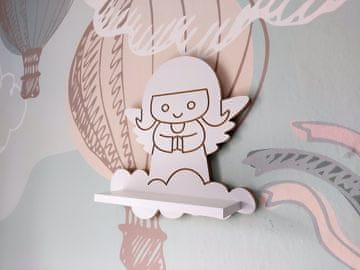 Angel na oblačni polici, bel