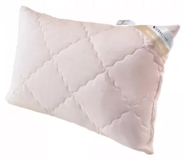 DE Vzglavnik 50x60 MERINO VOLNA Senna Home Pink