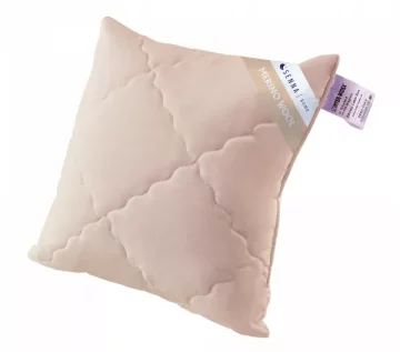 DE Vzglavnik 40x40 MERINO VOLNA Senna Home Pink