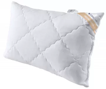 DE Vzglavnik 50x60 MERINO VOLNA Senna Home bela