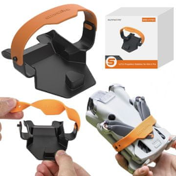 Sunnylife ZAKLEP STABILIZATORJA PROPELERJA ZA DJI MINI 4 PRO - ORANŽEN