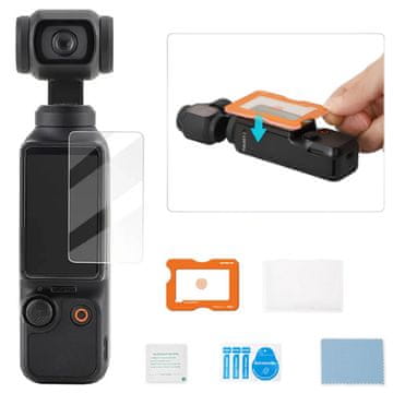 Zaščitna folija za zaslon - kaljeno steklo z antirefleksnim premazom za DJI OSMO POCKET 3