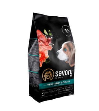 karma sucha dla puppy junior indyk kurczak 1kg