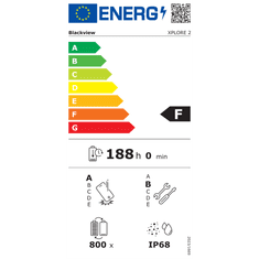 Blackview Pametni robustni telefon XPLORE 2 Projector 12/256GB, črn