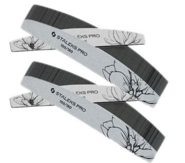 STALEKS mineralna pilica za nohte, ladjica 150/180, 25 kosov