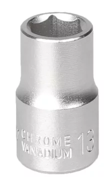 MJW Jekleni nasadni ključ 1/2" 6-kotni 13 mm 1 kos