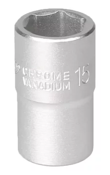 MJW Jekleni nasadni ključ 1/2" 6-kotni 15 mm 1 kos