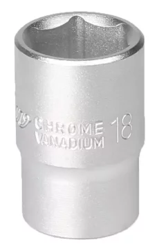 MJW Nasadni ključ iz jekla Nasadni ključ 1/2" 6-kotni 18 mm 1 kos