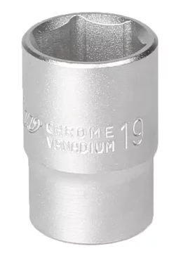 MJW Jekleni nasadni ključ 1/2" 6-kotni 19 mm 1 kos