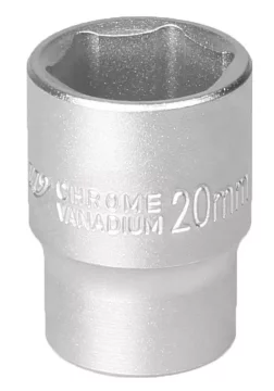 MJW Jekleni nasadni ključ 1/2" 6-kotni 20 mm 1 kos