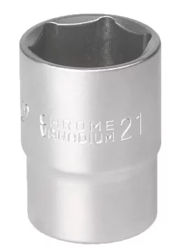 MJW Jekleni nasadni ključ 1/2" 6-kotni 21 mm 1 kos