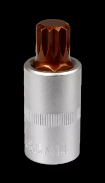 MJW Nasadni ključ 1/2" SPLINE M14 jeklo