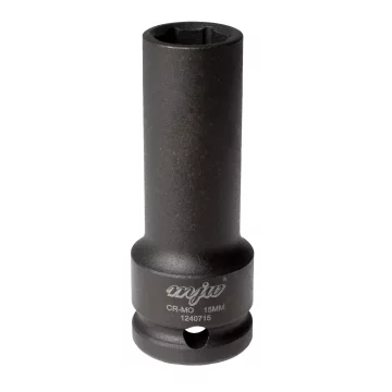 MJW Udarni nastavek 1/2" dolg, 6-kraki, 15 mm