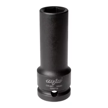 MJW Udarni nastavek 1/2" dolg, 6-kraki, 16 mm