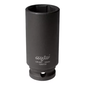 MJW Udarni nastavek 1/2" dolg, 6-kraki, 26 mm