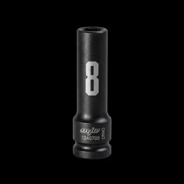 MJW Udarni nasadni ključ dolg 1/2" šesterokotnik 8 mm