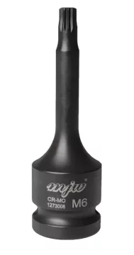 MJW Udarni nasadni ključ 1/2" dolg SPLINE M6
