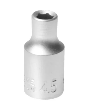 MJW 1/4" nastavki, 6-kraki, 4,5 mm