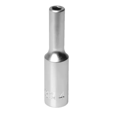 MJW 1/4" nastavki, 6-kraki, dolgi, 4 mm