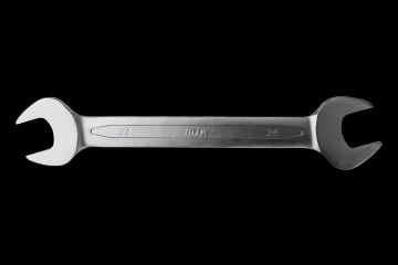 MJW ploščati viličasti ključ iz CrV jekla, ravni ključ 22-24 mm