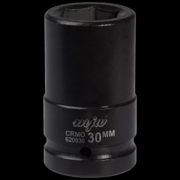 MJW Udarni nasadni ključ 1" dolg 6-kraki 30 mm