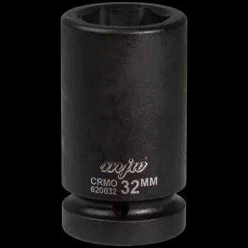 MJW Udarni nasadni ključ 1" dolg 6-kraki 32 mm