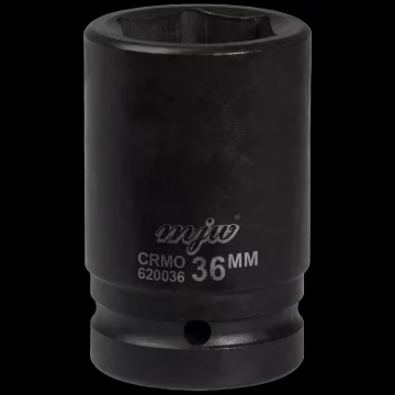MJW Udarni nasadni ključ 1" dolg 6-kraki 36 mm