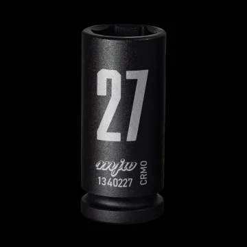 MJW Udarni nasadni ključ 3/4" dolg 6-kraki 27 mm jeklen